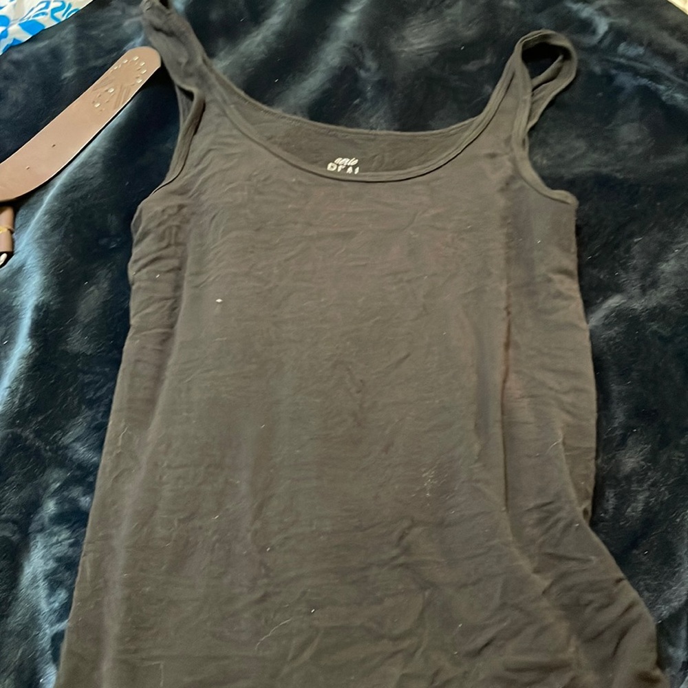 Black aerie tank top